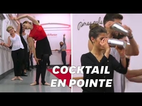 Ce cours de danse mélange classique et... cocktails