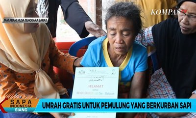 Umrah Gratis untuk Pemulung yang Berkurban Sapi