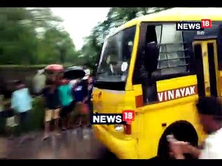 पुराने हादसों से कोई सबक नहीं, ड्राइवर ने फिर स्कूली बच्चों की जान खतरे में डाली