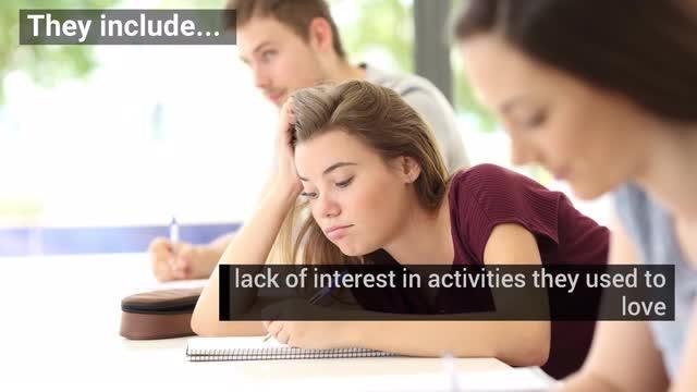 Five signs of mental illness