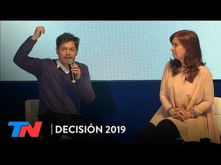 Kicillof: “Cristina escribió historia. Alberto es el gerente de producción”