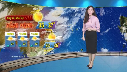 Dự báo thời tiết 3 ngày từ 10/8/2019 | Bản tin thời tiết khu vực