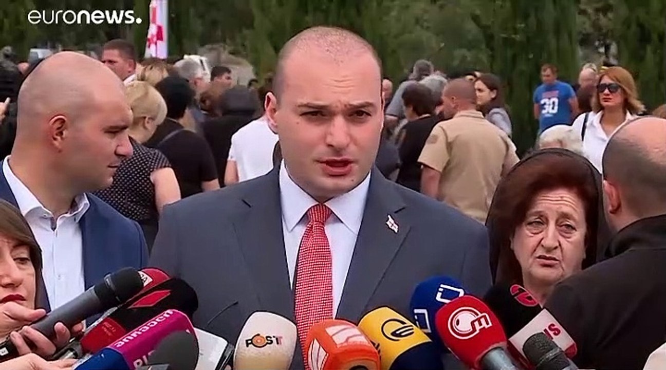 Georgia marks Russia war anniversary as tensions simmer