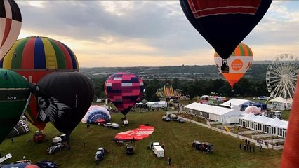 C'est parti pour la "Bristol International Balloon Fiesta" !