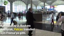 Abdurrahim Albayrak, Falcao'nun transferini bitirmek üzere Fransa'ya gitti