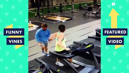 TRY NOT TO LAUGH - TREADMILL FAILS | Funny Videos February 2019