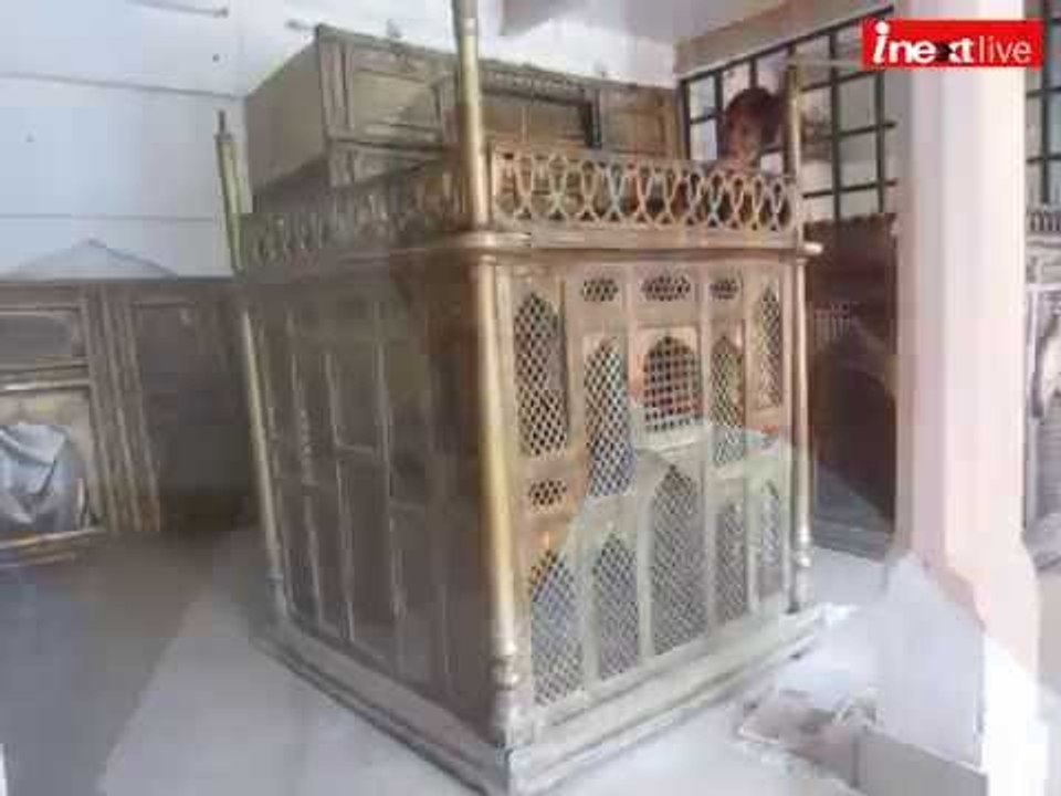 During  Muharram unique tazia made of Gold and silver are displayed in Gorakhpur