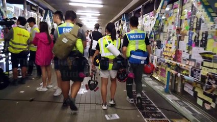 'It's humanitarian': the medics helping Hong Kong's protesters