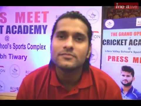 IPL Star Saurabh Tiwary will teach cricketing to the children of Bihar