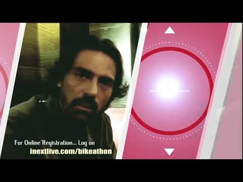 Bollywood Star Arjun Rampal supports for Cycling and Dainik Jagran-inext Bikeathon