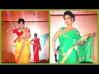 Ethnic Saree Look: Mrs Natural Beauty 2018 Grand Finale