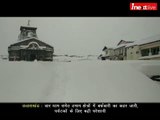 Heavy snowfall in hills of Uttarakhand