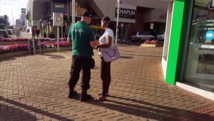 Descargar video: Dia do pedestre: ação educativa é realizada pela Cettrans no Centro