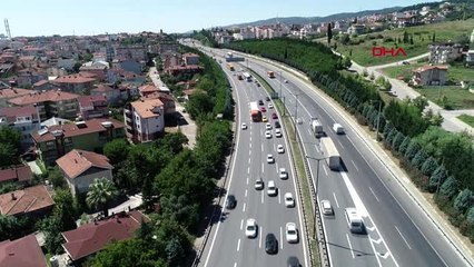 KOCAELİ Bayram trafiği yoğunluğu