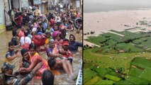 కేరళను ముంచెత్తిన వరదలు || Red alert In 9 Kerala Districts, Floods Wreak Havoc In Maharashtra