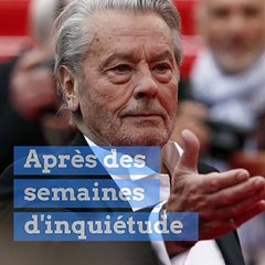 La famille d'Alain Delon donne des nouvelles de l'acteur victime d'un AVC