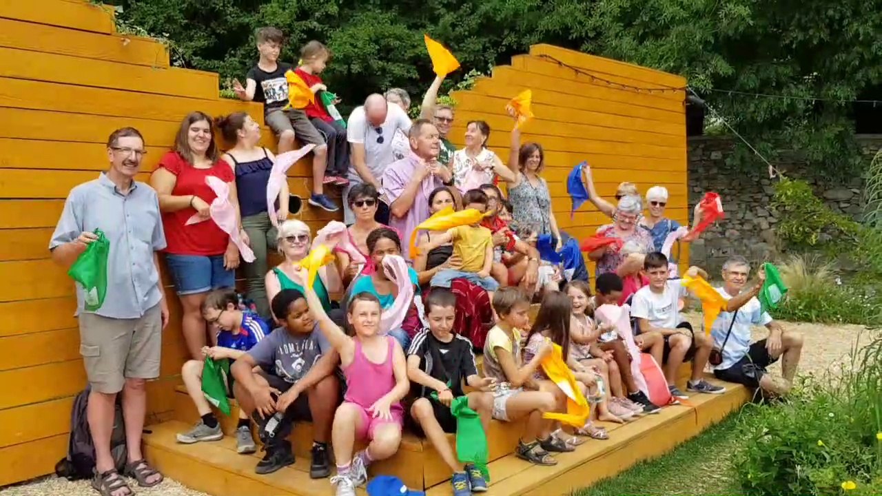 Une sortie au parc de Wesserling pour des enfants de Caritas