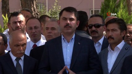 Bakan Kurum:'150 konut ve cami inşaatını başlatıyoruz'