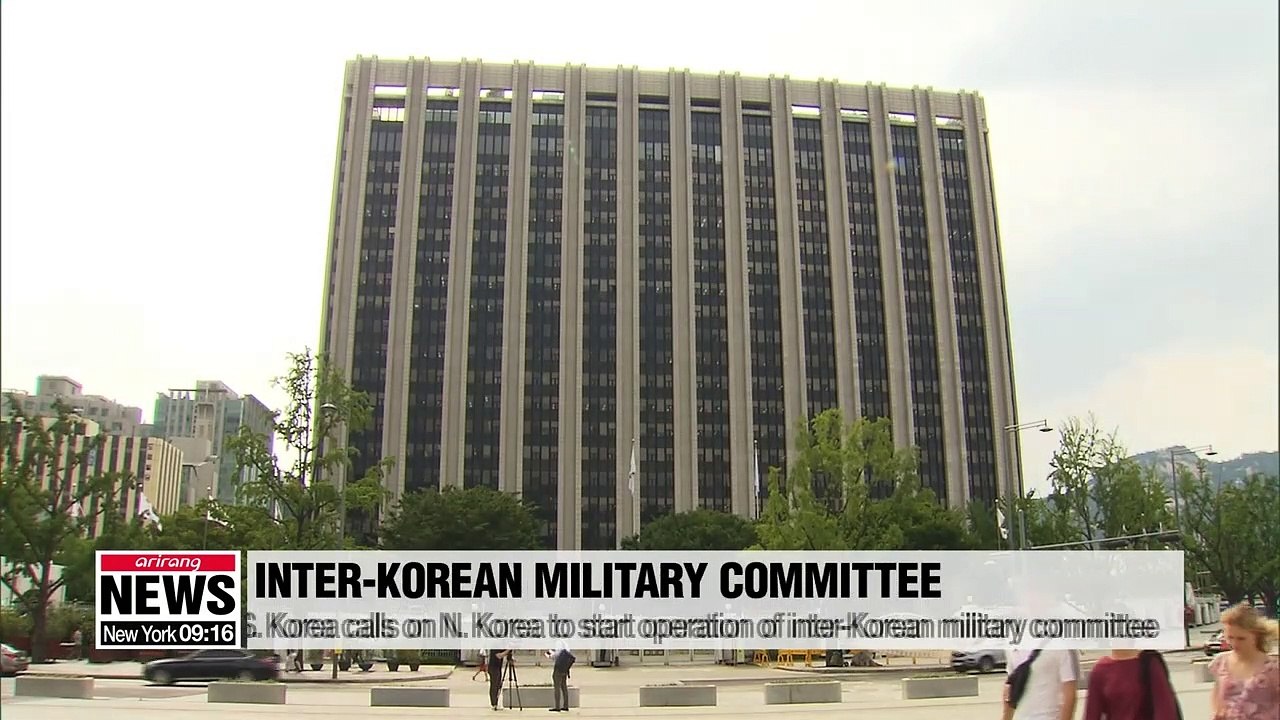 S. Korea calls on N. Korea to start operation of inter-Korean military committee