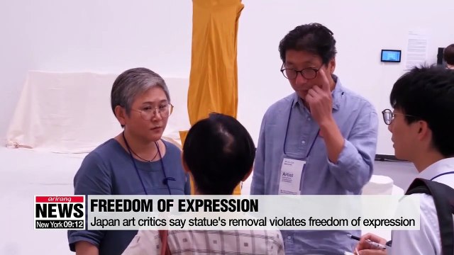 Japan civic groups call for reopening of 'comfort woman' statue exhibition