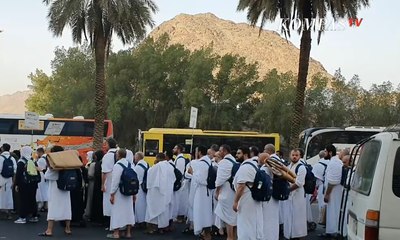 Jemaah Haji Indonesia Mulai Berangkat ke Arafah