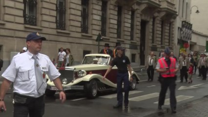 Plantation du Meyboom à Bruxelles