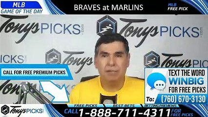 Braves vs Marlins MLB Pick 8/9/2019