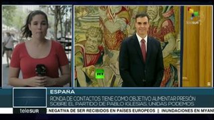 España: Sánchez asegura que seguirá buscando pacto de gobernabilidad