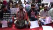 Students hold protest against Kashmir status removal, lockdown