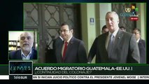 Analistas revisan ángulos del acuerdo migratorio EE.UU.-Guatemala