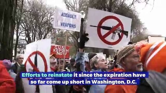 Bill Clinton Says Assault Weapons Ban Must Be Reinstituted