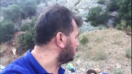Yolcu otobüsünde "duman" paniği