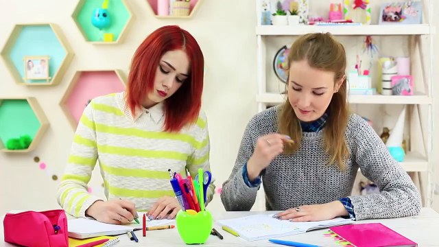 6 DIY Giant vs Miniature School Supplies Funny School Pranks! (2)