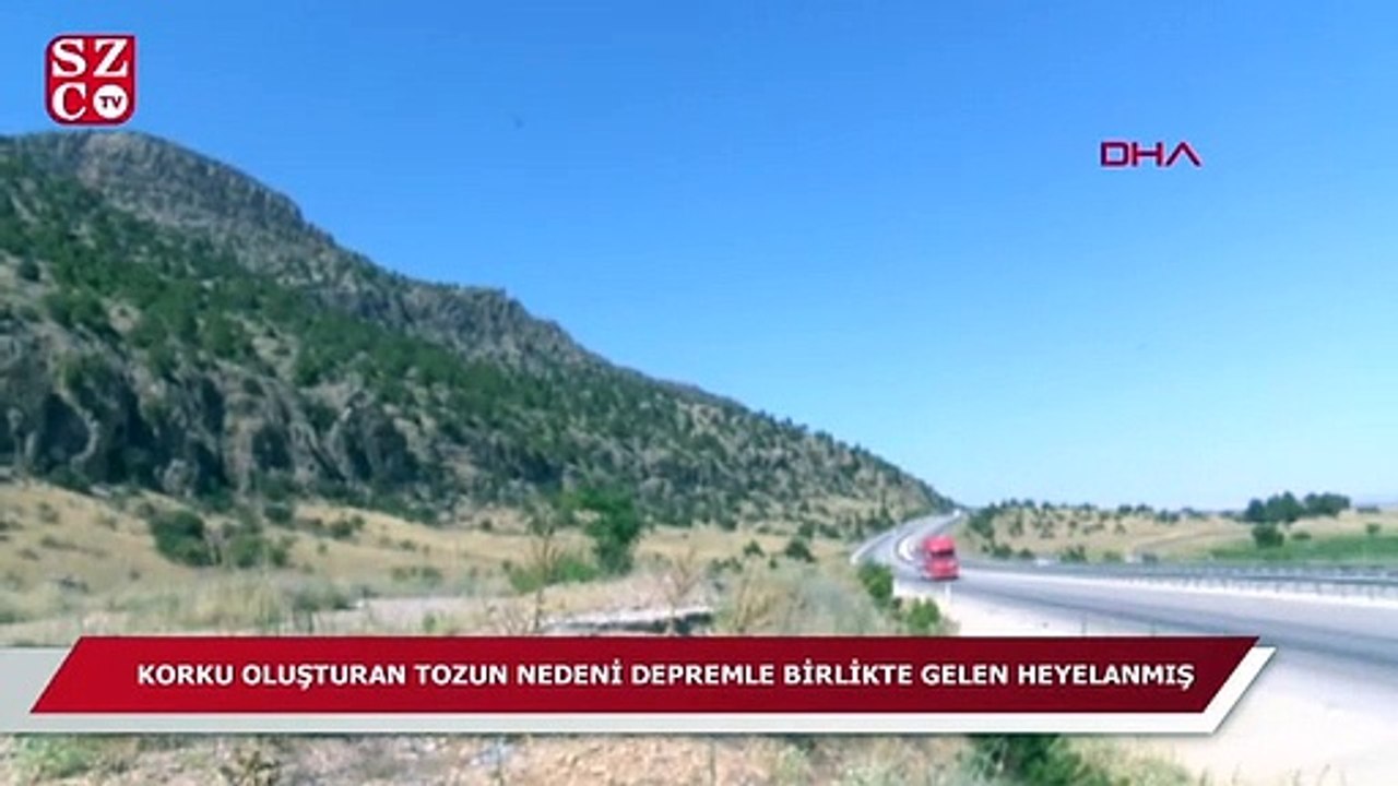 Denizli'de deprem sonrası korku yaratan toz bulutunun nedeni belli oldu