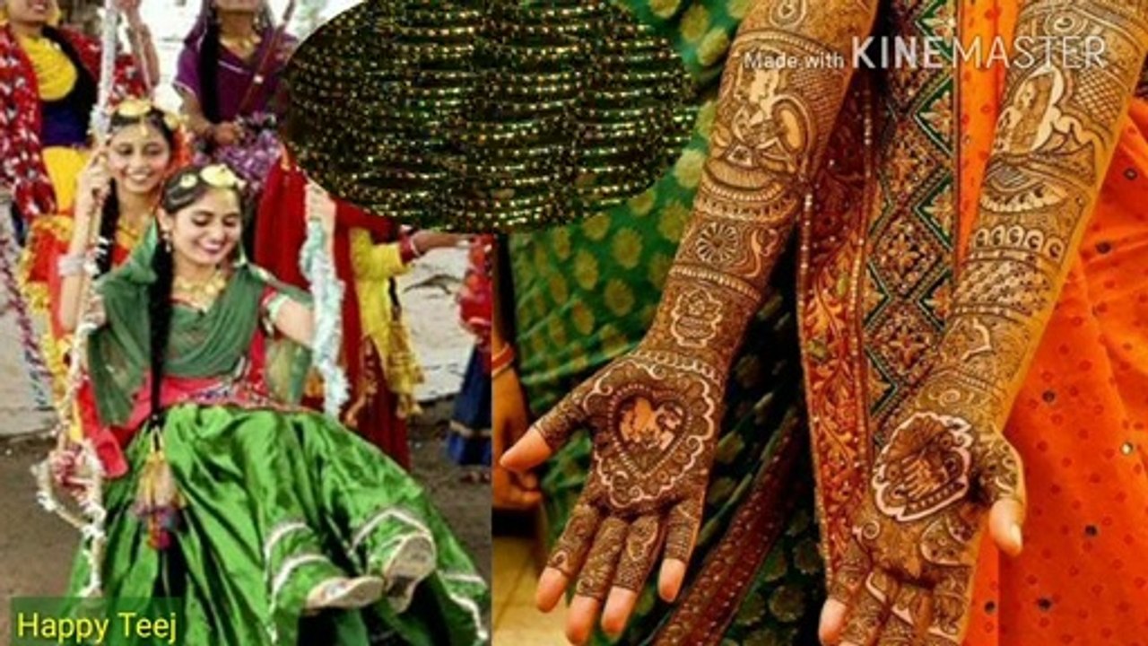 सावन में क्यों झूलते है झूला और पहनते है हरी चूड़ियां|