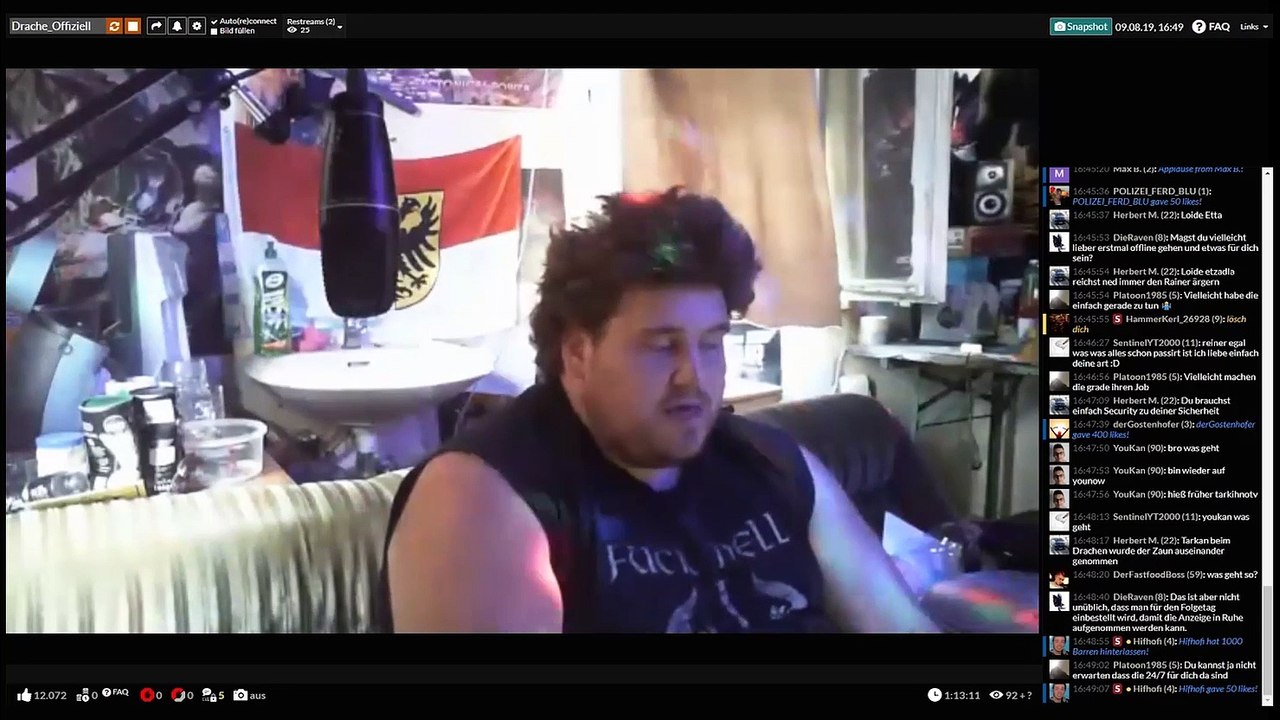 Zusammenfassung 09.08.2019: utopische Schuldzuweisungen