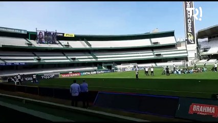 Coritiba faz homenagem ao elenco por conta do dia dos pais