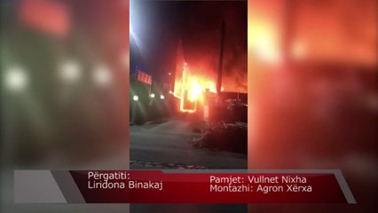 Digjet një punëtori e përpunimit të drurit në Gjakovë-Lajme