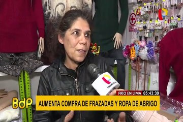 Intenso frío en Lima: temperatura bajó hasta los 10 grados