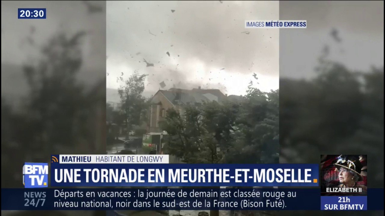 "La bourrasque était forte et nous avons eu très peur." : cet habitant de Longwy raconte comment la tornade a traversé la ville