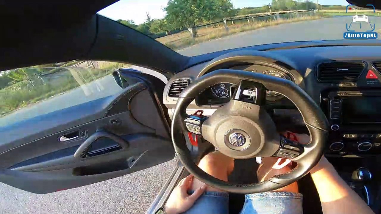 VW Scirocco R 2.0 TSI 315HP FI Exhaust LOUD! POV Test Drive by AutoTopNL