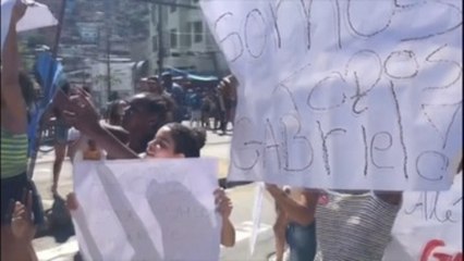 Protestas en Río de Janeiro por muerte de un estudiante