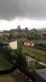 Les images de la tornade qui a fait de gros dégâts hier au nord de la Meurthe-et-Moselle avant de remonter vers le Luxembourg