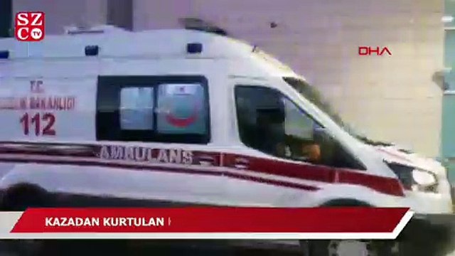 Öfkeli baba, kazadan burnu bile kanamadan kurtulan kızını döverek hastanelik etti