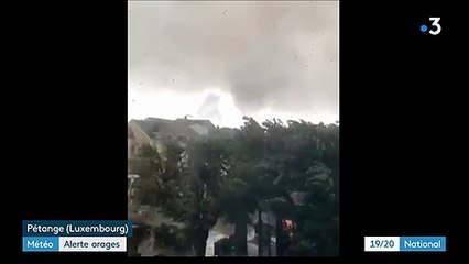 Intempéries : des tornades observées dans l'est de la France