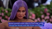 Kylie Jenner and Khloé Kardashian Post Drunk Makeup Tutorial