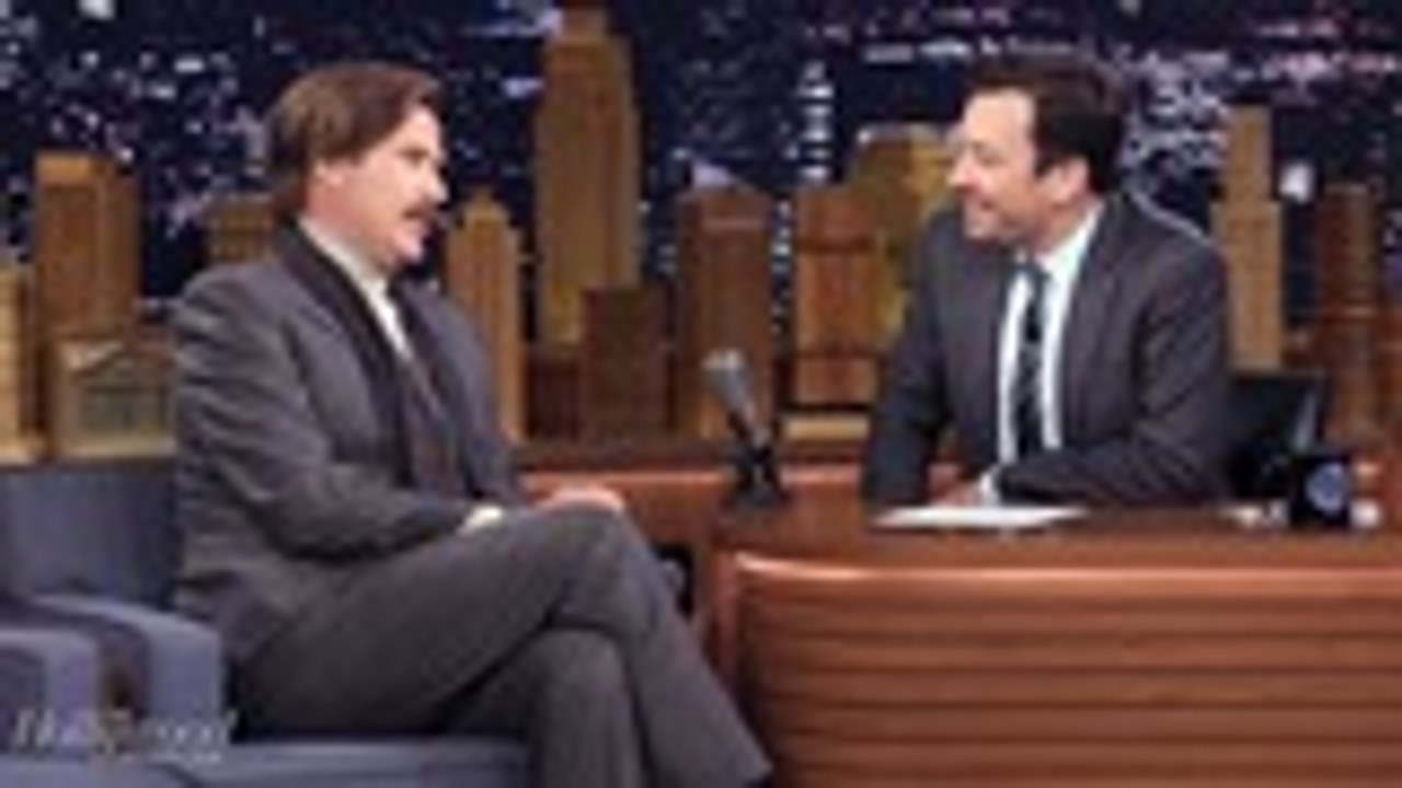 Will Ferrell Reprises Role as 'Anchorman' to Promote  Ron Burgundy Podcast | THR News