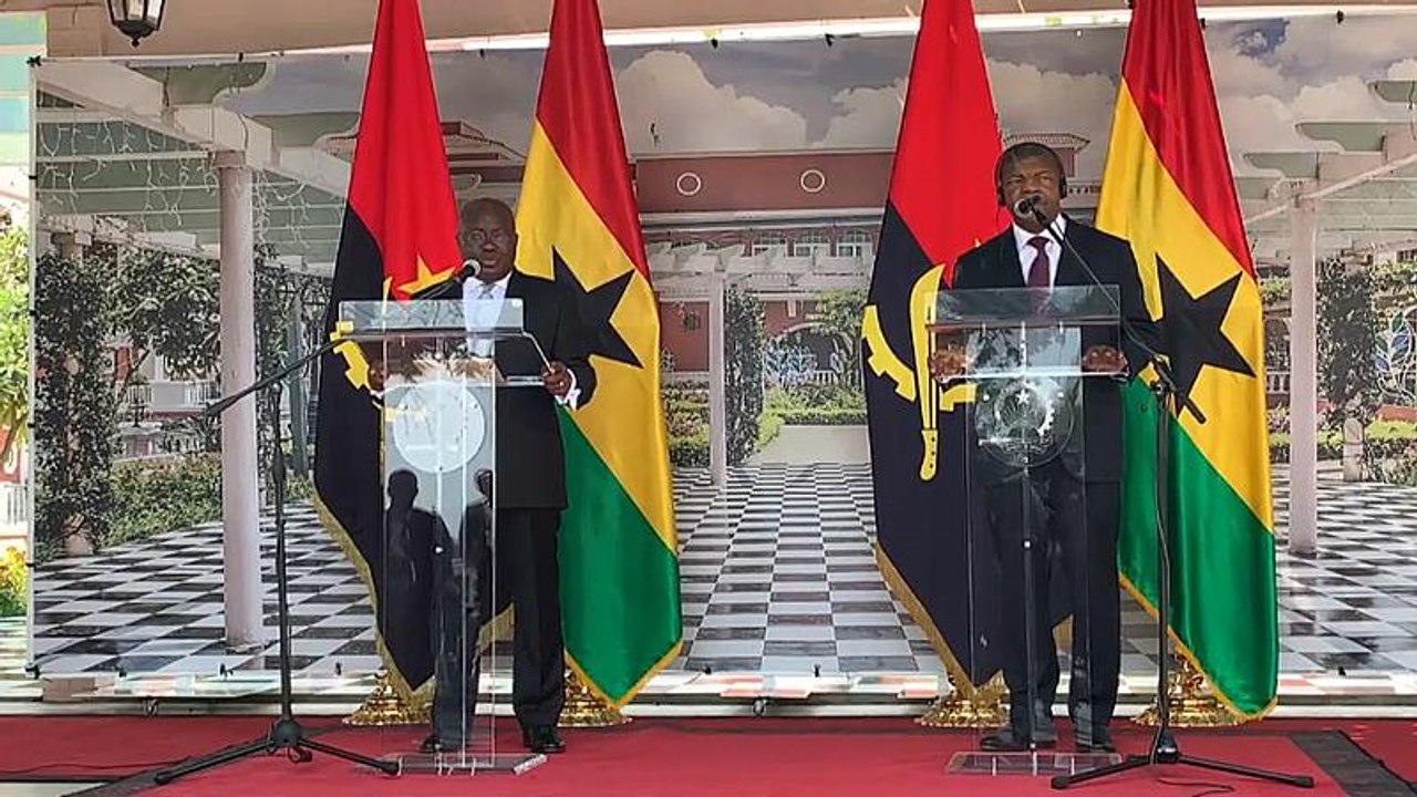 Angola e Gana reforçam acordos de amizade e coo...