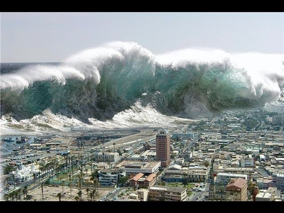 Scary Tsunami Caught On Tape Video Dailymotion