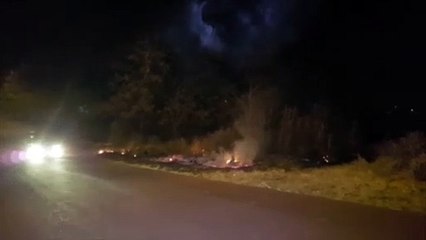 Incêndio ambiental atinge vários pontos em Área do Santa Felicidade